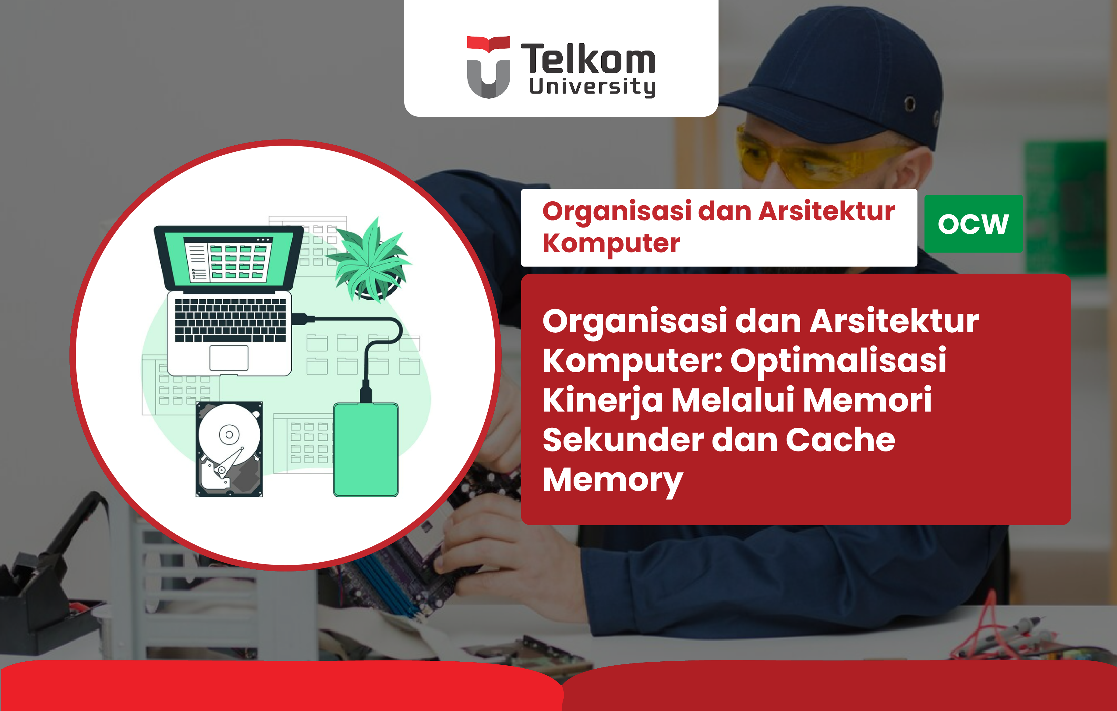 Organisasi dan Arsitektur Komputer: Optimalisasi Kinerja Melalui Memori Sekunder dan Cache Memory