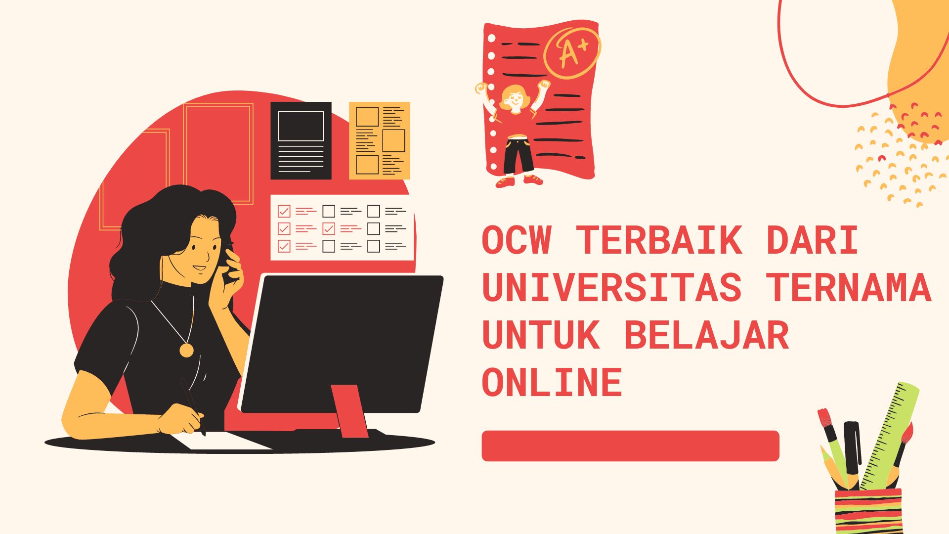 OCW Terbaik dari Universitas Ternama untuk Belajar Online